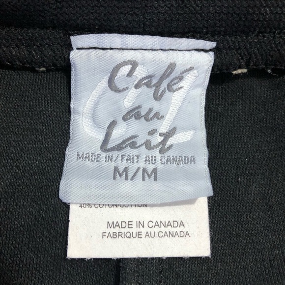 🎄Cafe au lait black maxi skirt  casual tie waist M - Picture 8 of 9